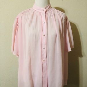 Vintage 70s Cinnamon Stick Blouse